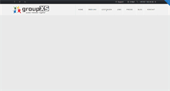 Desktop Screenshot of groupxs.com