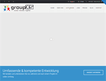 Tablet Screenshot of groupxs.com